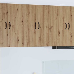 vidaXL Панел за миялна машина KALMAR 2 бр. Дъб 30 x 31 x 80 см (884673)