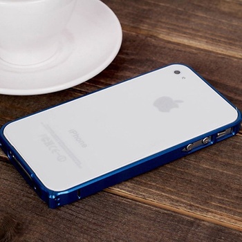 Pouzdro LOVE MEI tl. 0,7 mm Apple iPhone 4 / 4S - světle modré