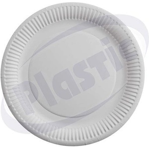 Plastic Еко чинии картонени Ф220 мм