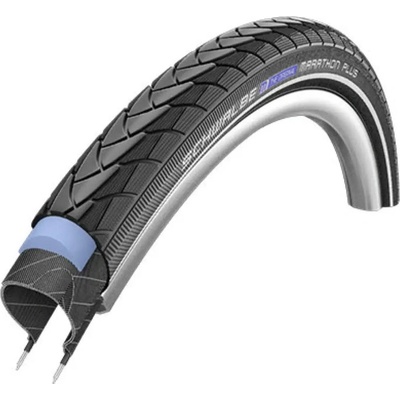 SCHWALBE Marathon Plus Perf SmartGuard TwinSkin drát ADDIX Black+Reflex - 28x1.50 700x38C