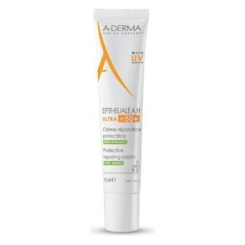 ADERMA Защитаващ възстановяващ крем с UV защита, Protective Repairing Cream, A-Derma Epitheliale A. H. Ultra, SPF50+ 40 ml