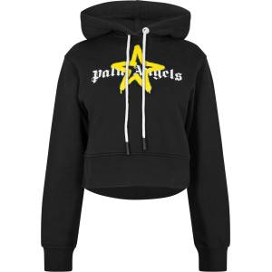 Palm angels Суичър PALM ANGELS Women's Star Pull Over Hoodie - Black Yellow