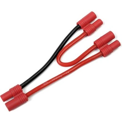 Revtec 3.5mm сериен Y кабел позлатен 14AWG 12см