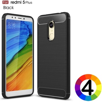 Image 1 of Xiaomi Redmi 5 Plus / Redmi Note 5 Удароустойчив Carbon Fiber Калъф и Протектор