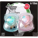 TOMMEE TIPPEE s mäkkým okrajom latex 2ks 6-18m Basic