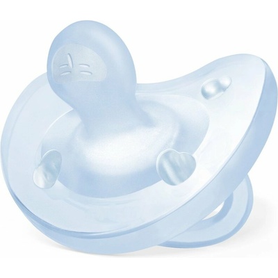 Chicco cumlík Physio celosilikon chlapec 1 ks modrá