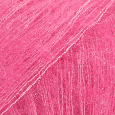 Příze DROPS Kid-Silk uni colour 13 - pink
