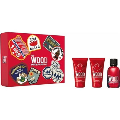 Dsquared2 Red Wood Комплект (EDT 50ml + BL 50ml + SG 50ml) за Жени