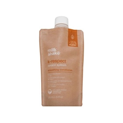 Milk Shake K-Respect Keratin System Smoothing Conditioner Заглаждащ балсам за груба и непокорна коса 250 ml