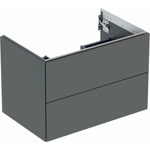 Geberit Стенен шкаф Geberit One lava mat 75 см с 2 чекмеджета (505.262.00.3)