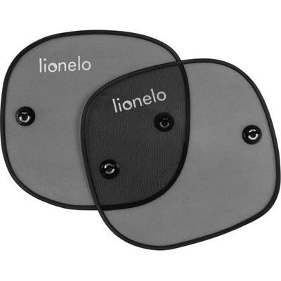 Lionelo Sluneční clona s přísavkou SUNSHADE 2 ks Black LN0500