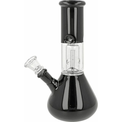 Super Heroes Skleněný bong s perkolací Black Ice 22cm – Sleviste.cz