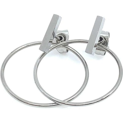 Jan Kos jewellery náušnice z oceli 12115056