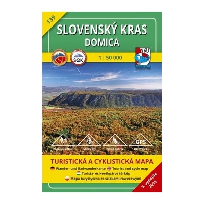 Slovenský kras Domica 1:50 000