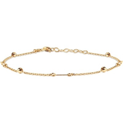 Savicki náramok biele zlato, zirkóny, 2,5 mm B-B-B0407-00095-585-Z