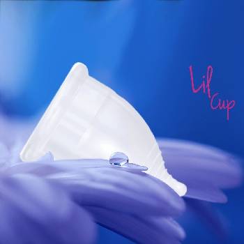 LilCup Joy menstruační kalíšek transparentní mini
