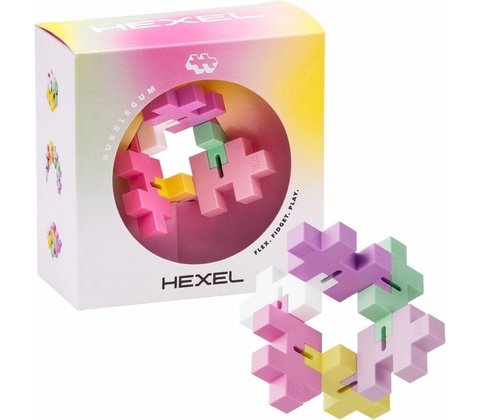 Plus Plus Hexel Bubblegum