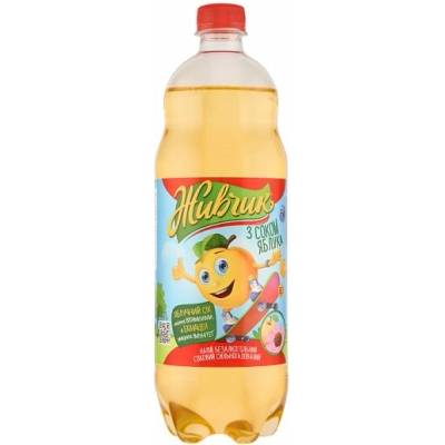 Zhyvchyk Nealkoholický perlivý nápoj s jablečným džusem 1 l
