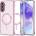 Tech-Protect Калъф Tech-Protect MagFlex MagSafe за Samsung Galaxy A56 5G - прозрачен розов (5906302363131)