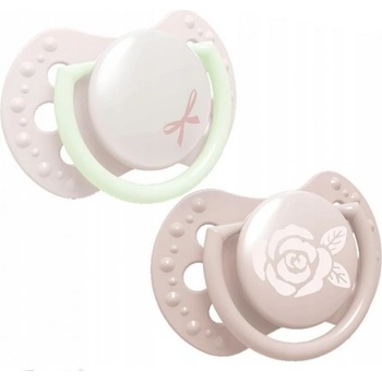 Lovi silikon dynamické cumlíky Baby Shower Girl růžová