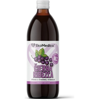 EkoMedica Čierna Ríbezľa šťava 500 ml
