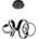 ELBULGARIA LED полилей Elbulgaria - Taurus, 2308bk, 124W, IP20, 4000K, черен (2308bk)