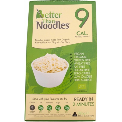 Better Than Foods Konjakové bezsacharidové nudle 385 g