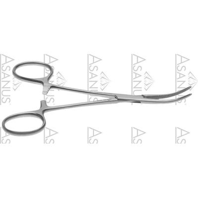 Asanus Daily line Pean zahnutý 13cm tip 2mm