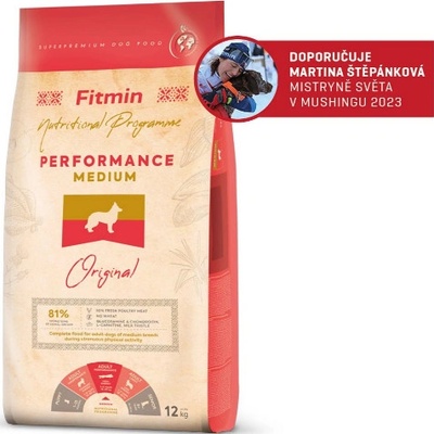 Fitmin Dog Medium Performance 2 x 12 kg