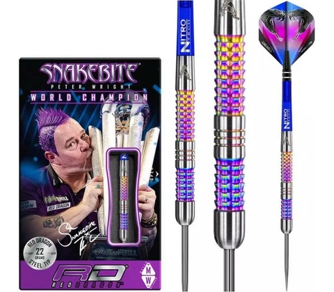 RedDragon Peter Wright Snakebite Rainbow Mamba 22 g 90% wolfram