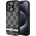 DKNY Калъф DKNY за iPhone 15 Pro, PU Leather Checkered Pattern and Stripe Case, DKHCP15LPCPTSSK (DKHCP15LPCPTSSK)