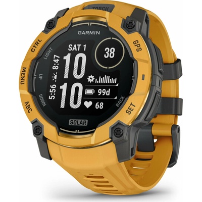 Garmin Instinct 3 50mm Solar Sunburst/Sunburst Grey 010-02935-02