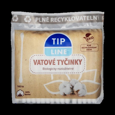 Tip Line vat tyčinky Bambus 200 ks – Zbozi.Blesk.cz