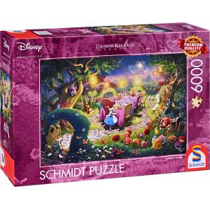 Schmidt Spiele Пъзел Schmidt от 6000 части - Чаеното парти на Лудия Шапкар (57398)