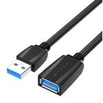 Vention USB 3.0, (удължител, черен), 1 м, кабел