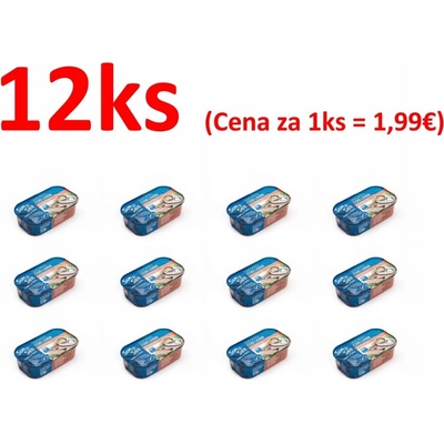 Sun & Sea Údená treščia pečeň vo vlastnom oleji 120 g