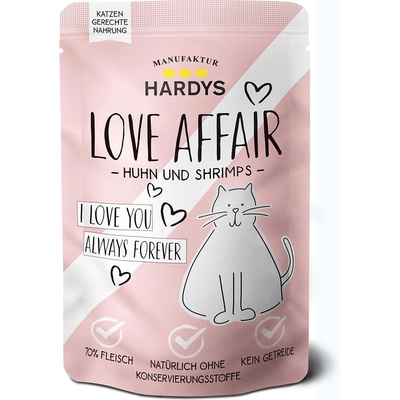 Hardys Love Affair kuře a krevety 12 x 100 g