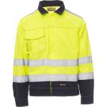 PAYPER safe hi-vi 001231-0336 / Светлоотразително дънково яке - жълто/тъмносиньо xxxl (0012310336010143xl)