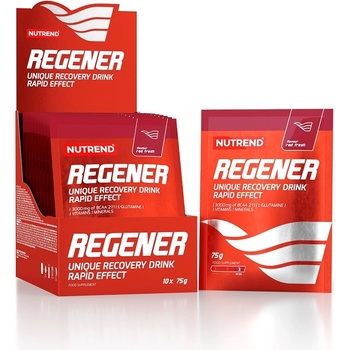 Nutrend Regener Energetický nápoj red fresh 10 x 75 g