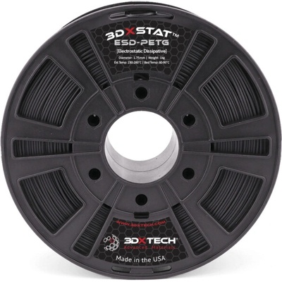 3DXTECH STAT ESD-PETG čierná 1,75mm 750g