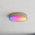 Brilagi Brilagi-LED RGBW димируемо осветително тяло за баня CLARE 3xE27/9W/230V IP54 Wi-Fi бежово (LEDBG1597)