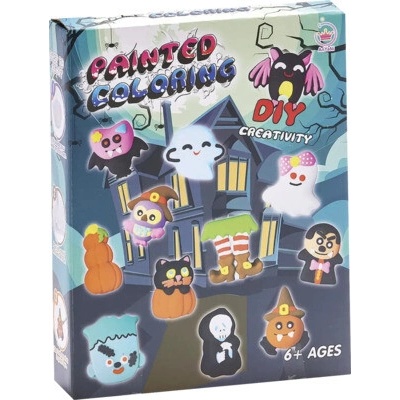 DIY Halloweenské figurky k vymalování