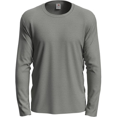 Stedman tričko Classic dlhý rukáv grey Heather sivé