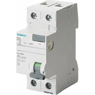 Siemens 2P 40A 0,03A Typ AC N pól levý 5SV4314-0KL