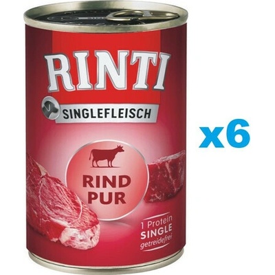 Rinti Adult Singlefleisch Beef Pure 6 x 800 g