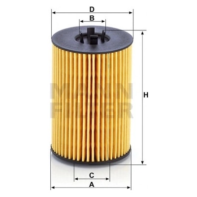 MANN FILTER Olejový filtr HU 7020 z