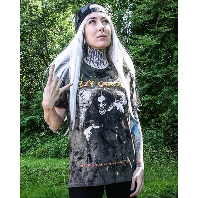 Tričko metal METALSHOP ORIGINALS Ozzy Osbourne Mean It zelená