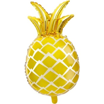 Party Deco Фолиев Балон - Ананас, 38x63см