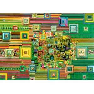 Schmidt Spiele - Puzzle Green Flashdrive - 1 000 piese