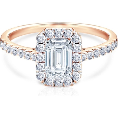 SAVICKI Годежен пръстен savicki: розово злато, диаманти